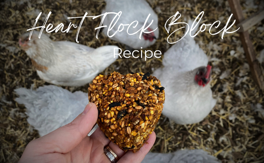 DIY Heart Flock Block Recipe